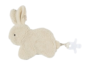 BAMBAM unisex sherling BABY RABBIT SOOTHER for dummy