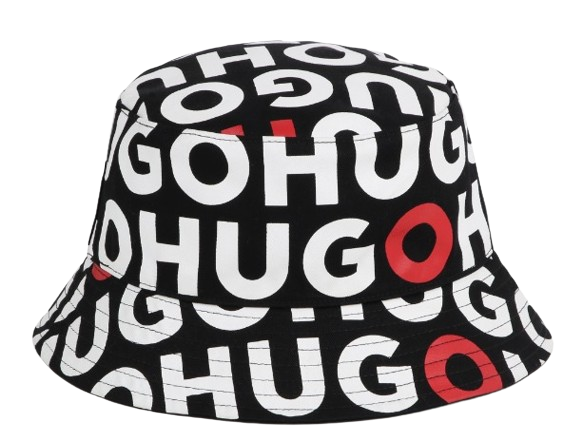 HUGO BOY REVERSIBLE LOGO BUCKET  HAT