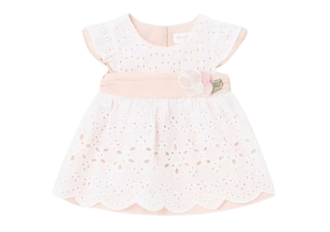 MAYORAL BABY GIRL BRODERIE ANGLAISE DRESS
