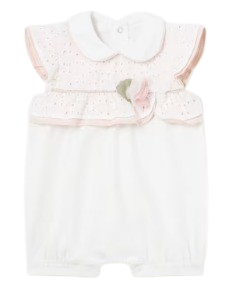 MAYORAL BABY GIRL BRODERIE ANGLAISE ROMPER