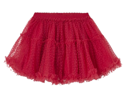 MAYORAL BABY GIRL  TULLE SKIRT RED