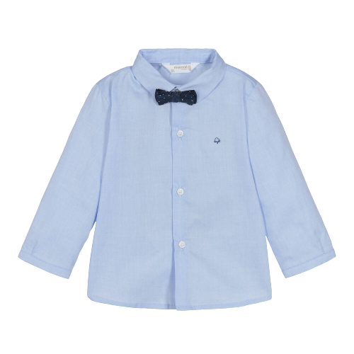 MAYORAL BABY BOY SHIRT WITH DETACHABLE BOW TIE