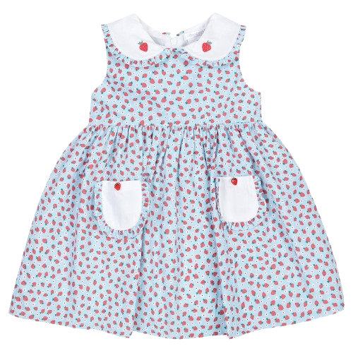 DEOLINDA BABY GIRL STRAWBERRY DRESS