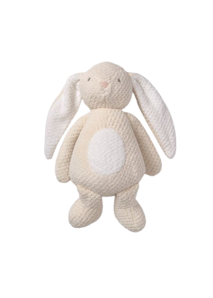 MAYORAL UNISEX BABY BELL RABBIT PLUSH TOY CREAM