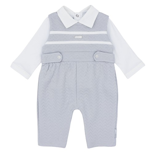 BLUES BABY BOY DUNGAREE AND SHIRT SET