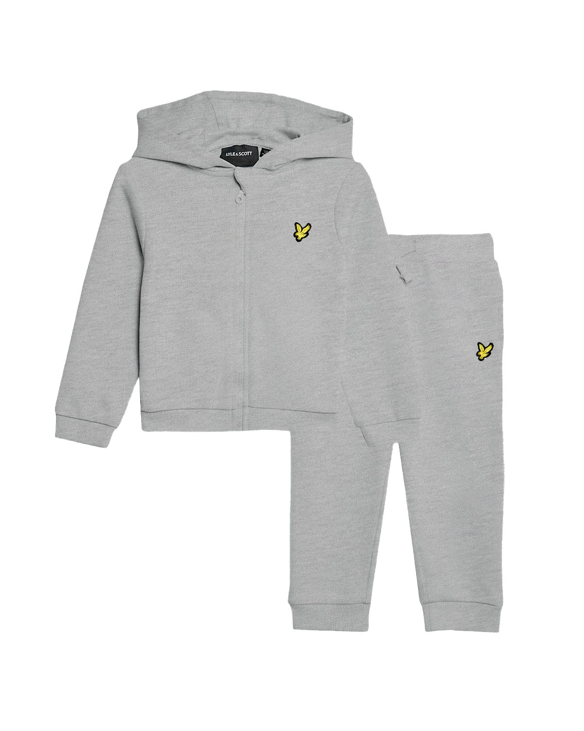 LYLE & SCOTT BABY BOY ESSENTIAL TRACKSUIT GREY