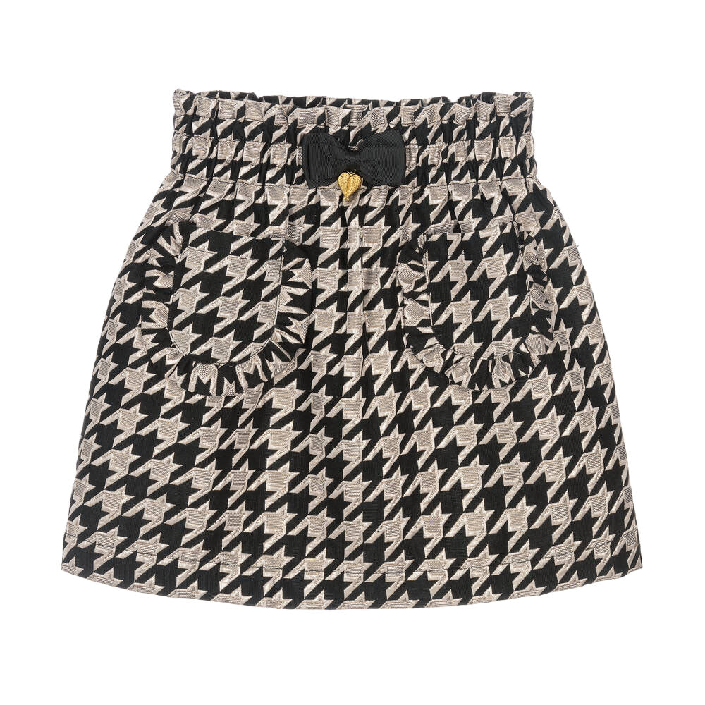 ANGEL FACE GIRL HOUNDSTOOTH SKIRT