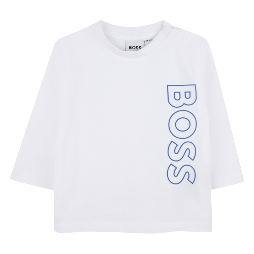 BOSS BABY BOY COTTON LONG SLEEVED TOP