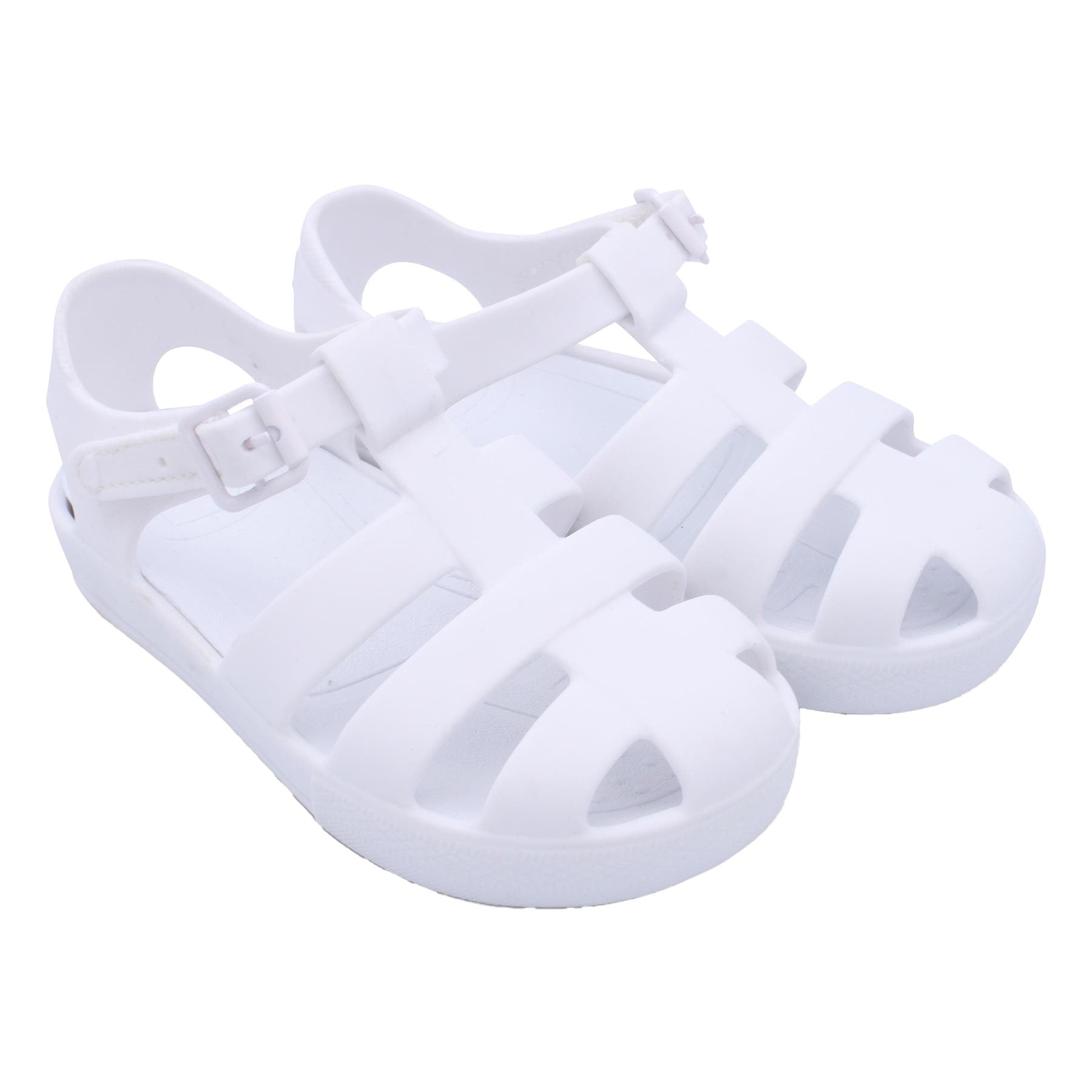 MARENA MONACO UNISEX JELLY SHOE MATT WHITE