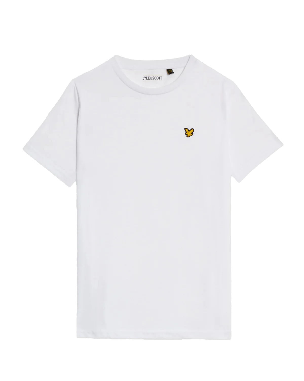 LYLE & SCOTT BOY ESSENTIAL SMALL EAGLE T SHIRT WHITE