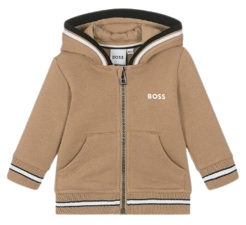 BOSS BABY BOY ZIPPED HOODIE