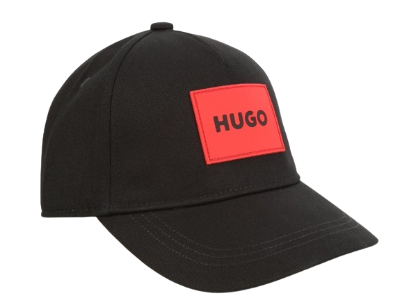 HUGO BOY LOGO CAP BLACK
