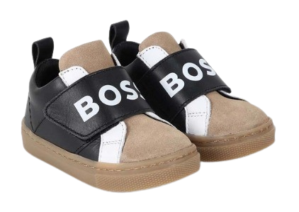 BOSS BOY LOGO VELCRO TRAINER