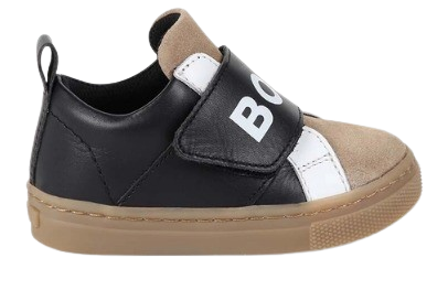 BOSS BOY LOGO VELCRO TRAINER