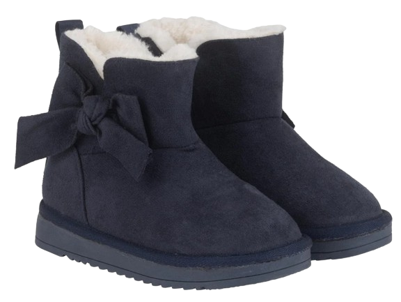 ADEE GIRL BOWTIFUL BOOT NAVY