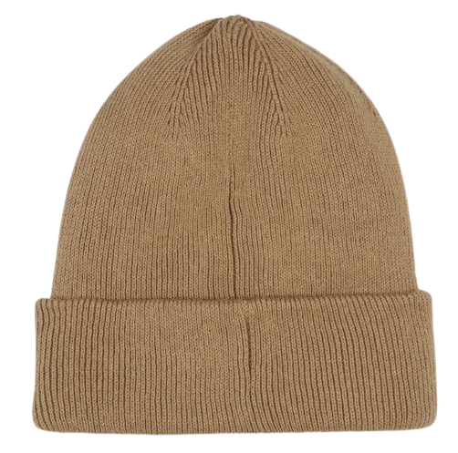 BOSS BOY KNITTED LOGO  HAT BEIGE