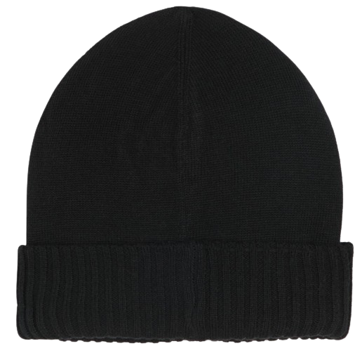 BOSS BOY KNITTED BEANIE BLACK