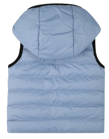 BOSS BABY BOY REVERSIBLE GILET BLUE/BLACK