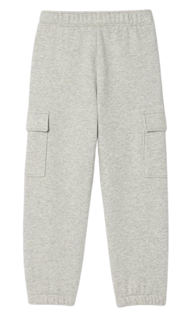 LACOSTE BOY CARGO JOGGERS GREY