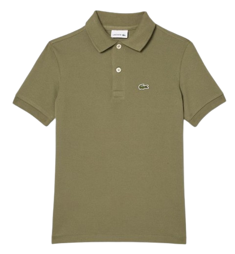 LACOSTE BOY PIQUE POLO KHAKI