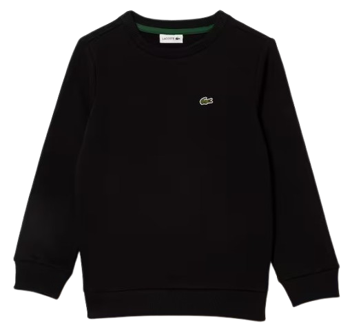 LACOSTE BOY CLASSIC SWEATSHIRT BLACK