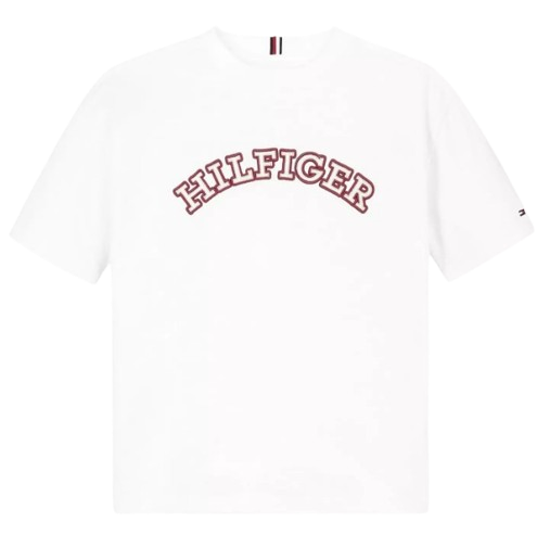 TOMMY HILFIGER BOY VARSITY T SHIRT WHITE