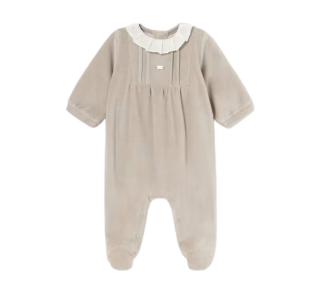 MAYORAL  BABY GIRL VELOUR BABYGROW