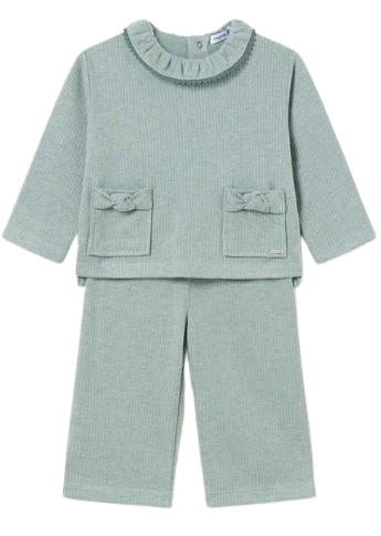 MAYORAL BABY GIRL TOP AND TROUSER SET