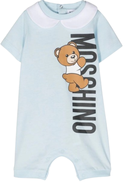 MOSCHINO BABY BOY ROMPER WITH HAT