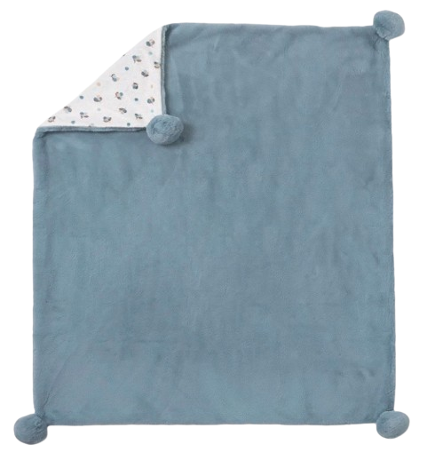 MAYORAL BABY BOY FAUX FUR BLANKET BLUE