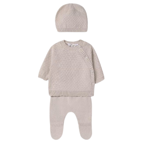 MAYORAL BABY UNISEX KNITTED TOP AND TROUSERS