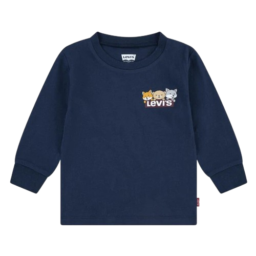 LEVI BABY BOY LONG SLEEVED COTTON TOP