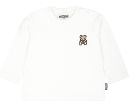 MOSCHINO BABY BOY LONG SLEEVED COTTON TOP