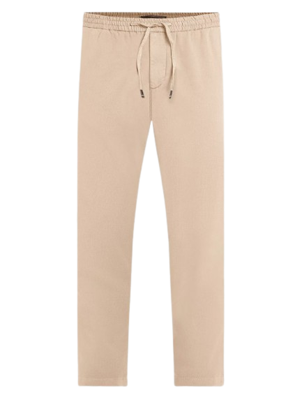 TOMMY HILFIGER BOY COTTON JOGGERS BEIGE