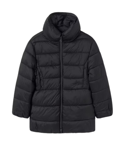 MAYOARAL GIRL  PADDED COAT BLACK