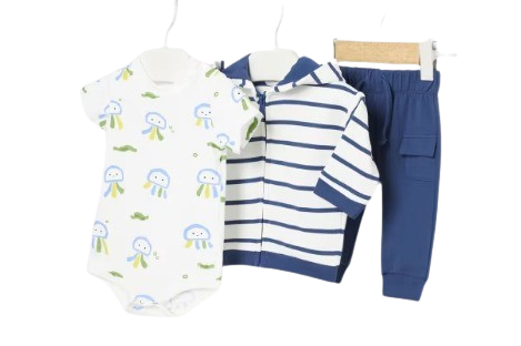 MAYORAL BABY BOY TRACKSUIT AND TOP SET