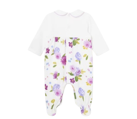 MAYORAL BABY GIRL FLORAL BABYGROW