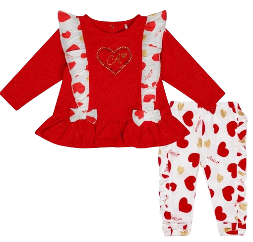 LITTLE ADEE BABY GIRL HOLLY LEGGING SET