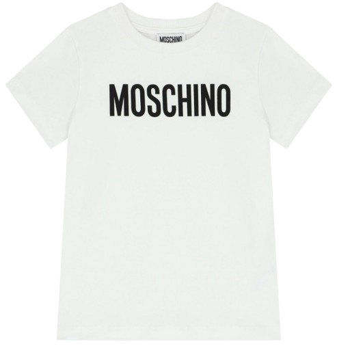 MOSCHINO UNISEX CLASSIC T SHIRT WHITE