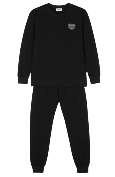 MOSCHINO BOY TRACKSUIT BLACK