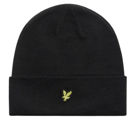 LYLE & SCOTT BOY BEANIE HAT BLACK