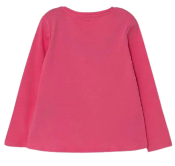 GUESS BABY GIRLS SEQUIN TOP FUSHIA