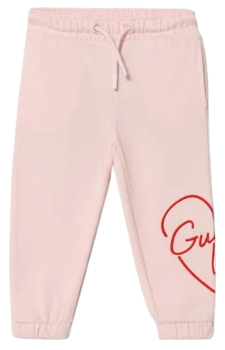 GUESS BABY  GIRL HEART JOGGERS PINK