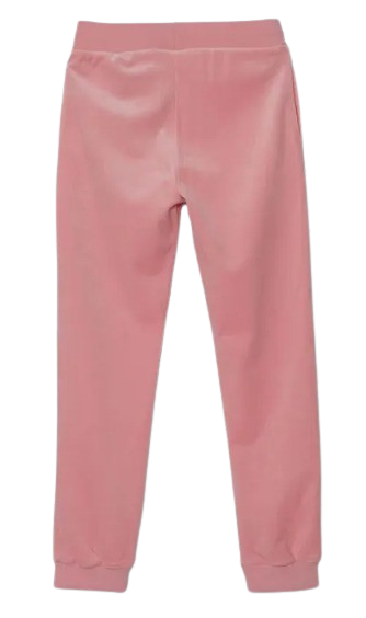 GUESS GIRL VELOUR JOGGERS PINK