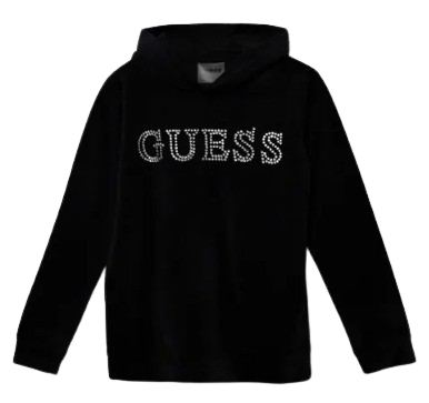 GUESS GIRL VELOUR HOODIE