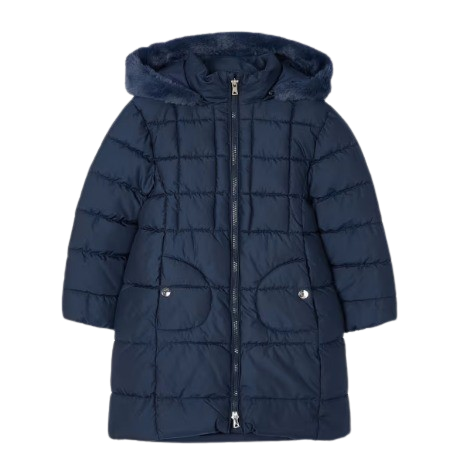 MAYORAL GIRL PADDED COAT NAVY