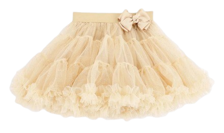 ANGEL FACE GIRL PIXIE SPARKLE TUTU BEIGE