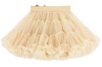 ANGEL FACE GIRL PIXIE SPARKLE TUTU BEIGE