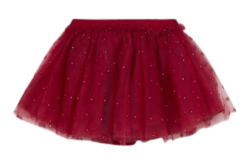 MAYORAL BABY GIRL TULLE SKIRT RED