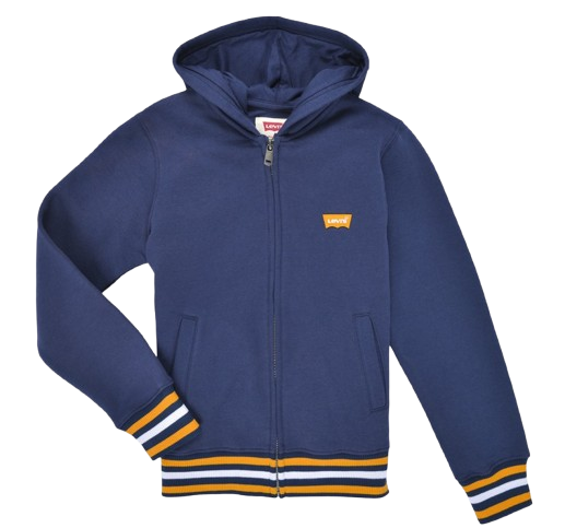 LEVIS BOY VARSITY ZIP UP  HOODIE